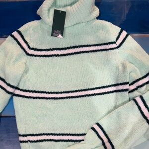 Wild Fable Cropped Turtle Neck Sweater